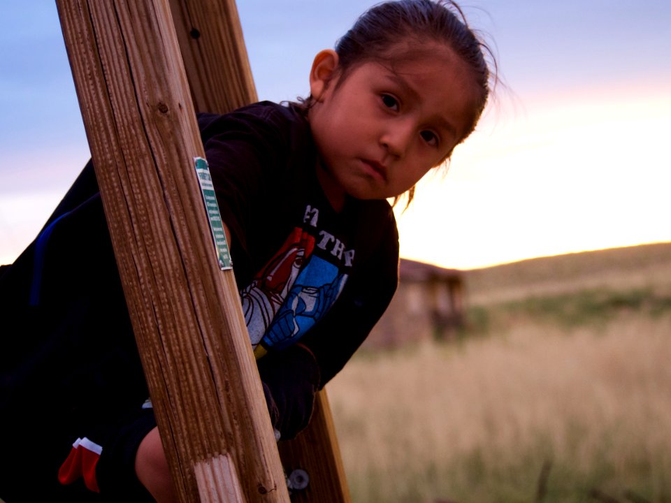 Child, Desert, Playground
