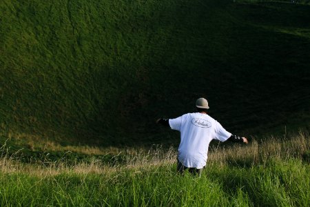 Mt eden, New Zealand, Abstract photo