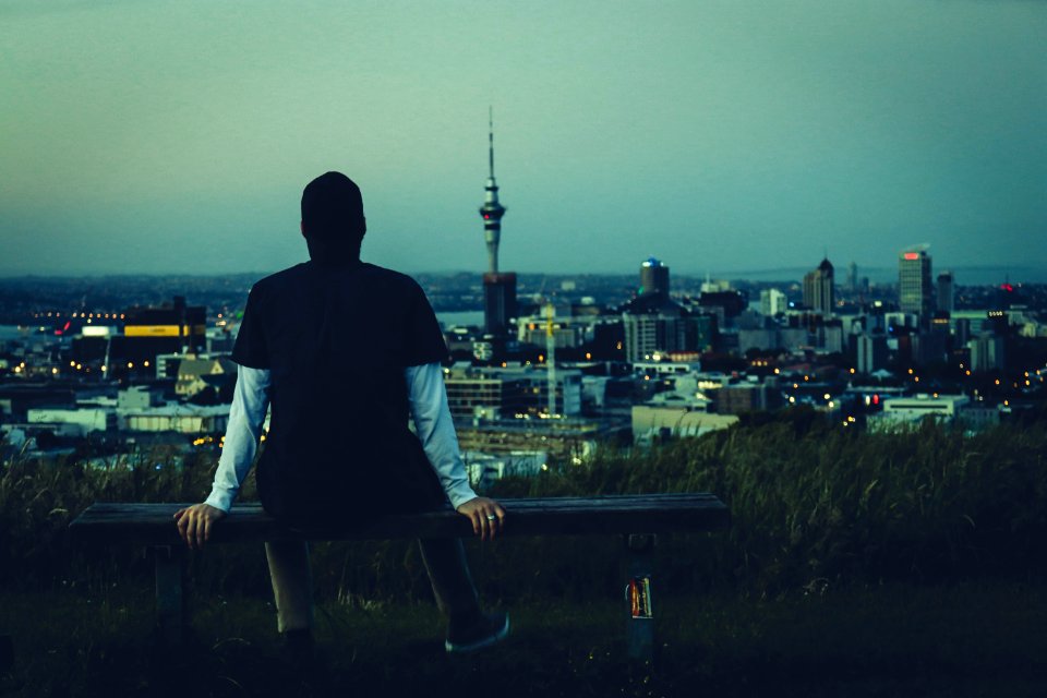 Auckl, Mount eden summit, New zeal