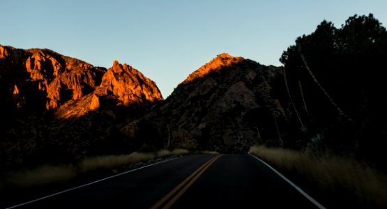 Big bend national park, United states, Sunset photo