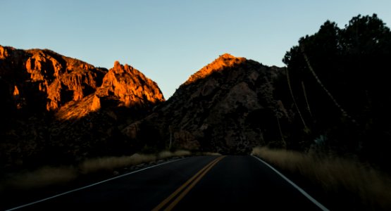 Big bend national park, United states, Sunset