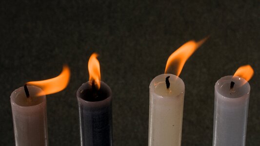 Flame candlelight shining
