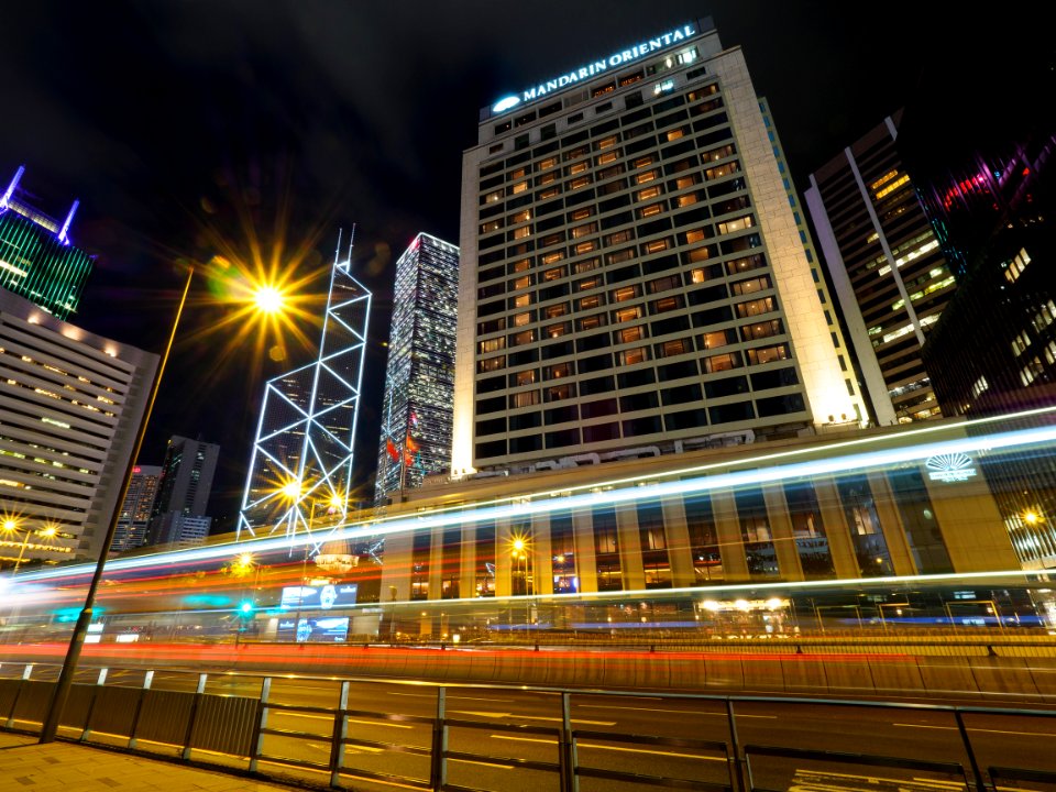 Central, Hong kong, Long exposure