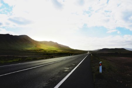 Fuerteventura, Road, Light photo