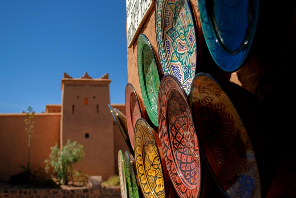 Plate, Pottery, Morocco