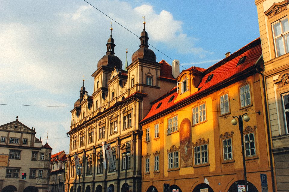 Prague, Czech republic, Sunset