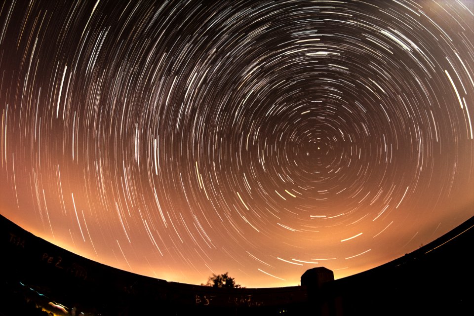Light, Long exposure, Night
