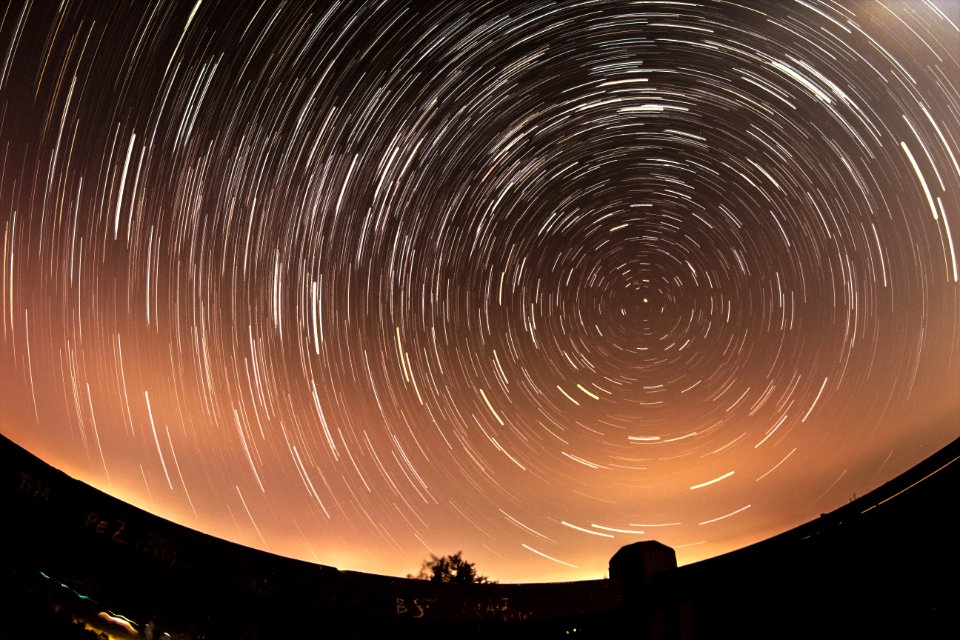 Light, Long exposure, Night photo