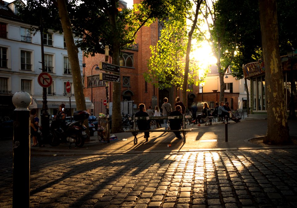 Park, Sunlight, France