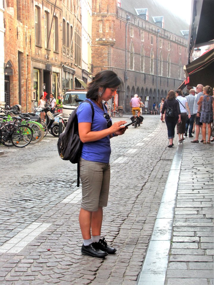 Brugge, Belgium, Backpack