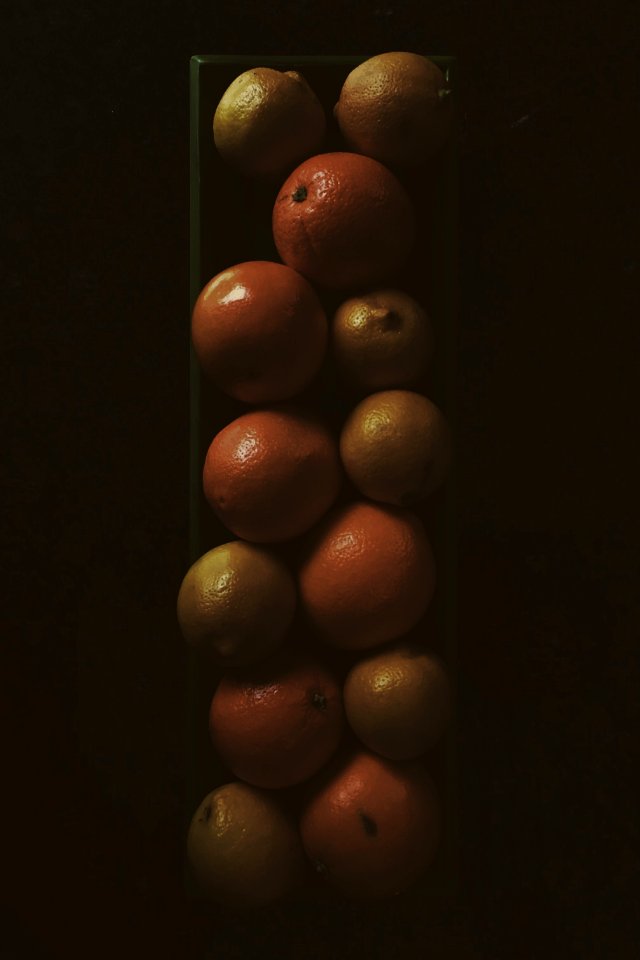 pile of citrus fruit photo