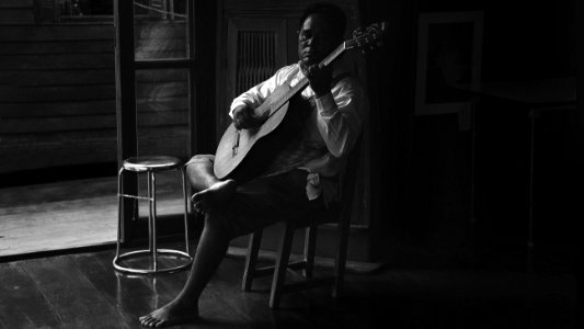 Guitar, Men, Human