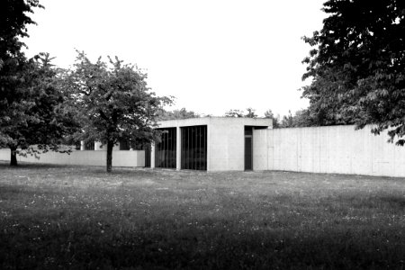 Vitra conference pavilion, Weil am rhein, Germany