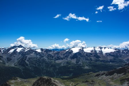 snow covered mountain