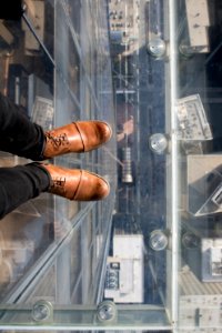 Chicago, Willis tower skydeck, United states photo