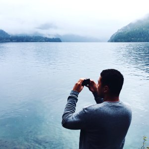 Lake crescent, United states, Tourist photo