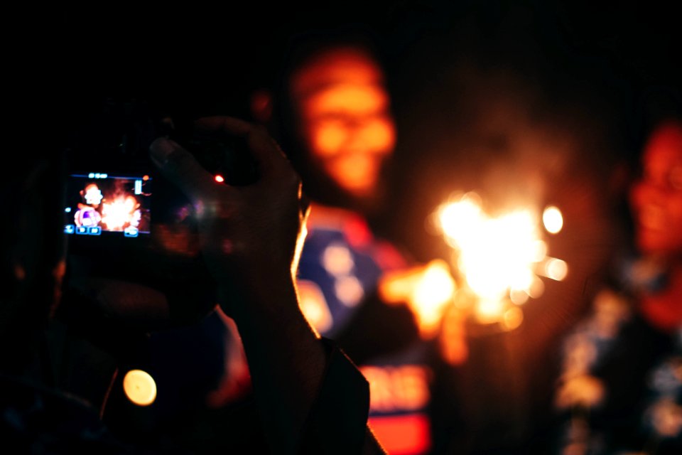 Fireworks, Sparkler, Sparkle