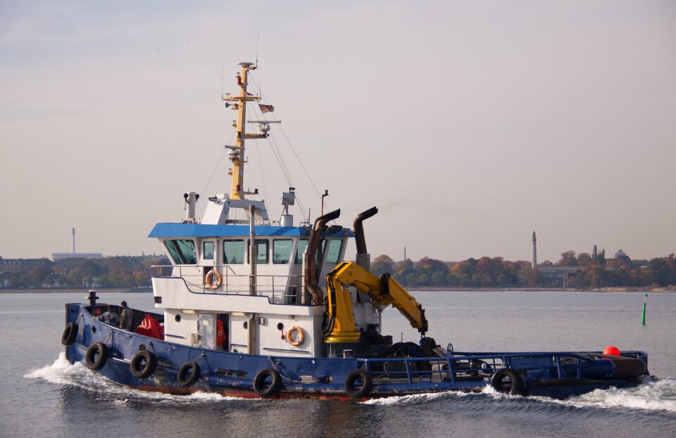 Harbour work sea photo