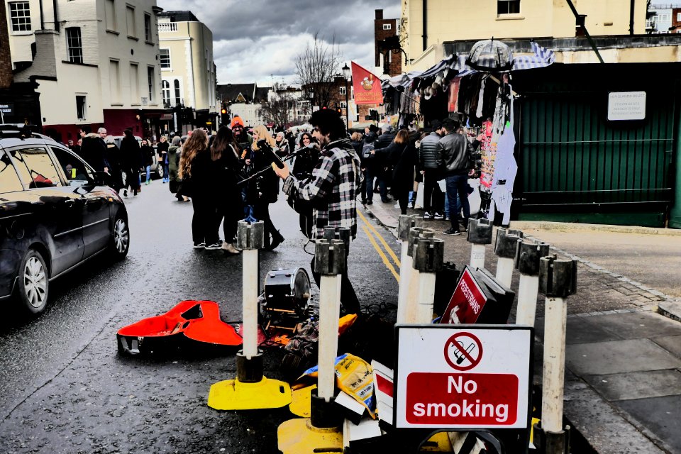 Portobello road, London, United kingdom