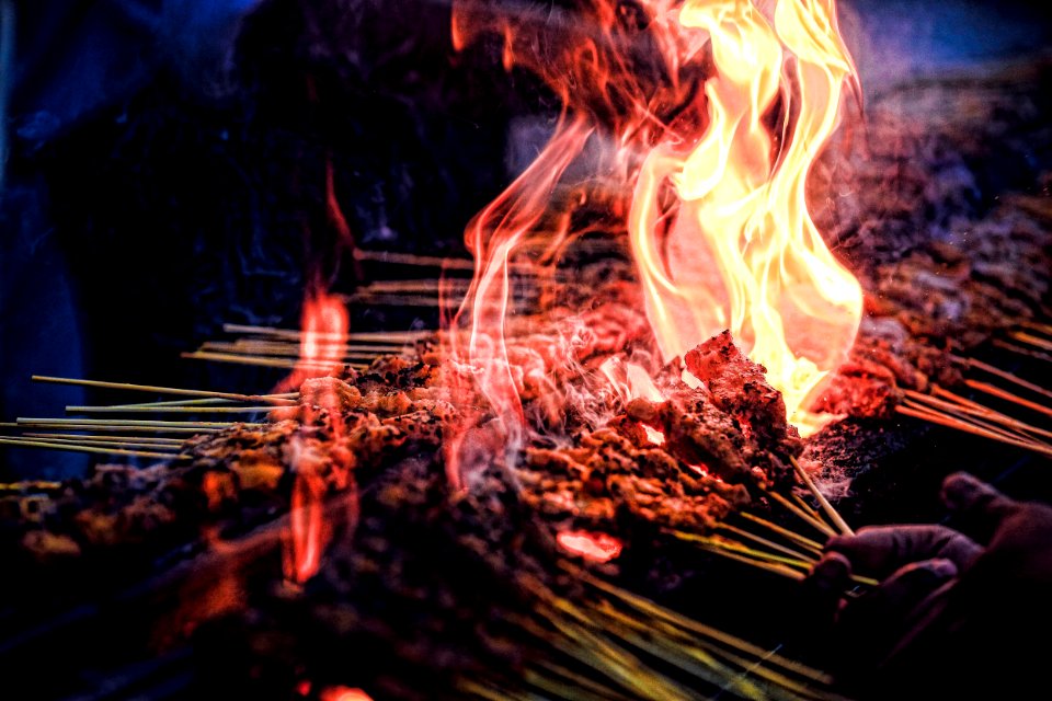 Malaysia, Fire, Food
