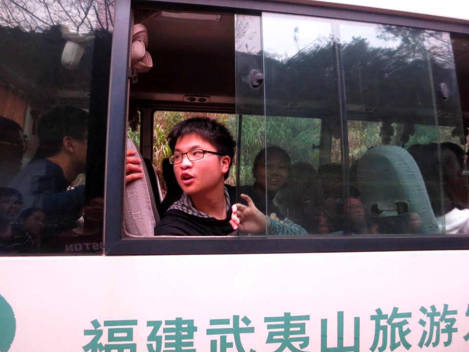 Wuyi mountain, Tour, Happy