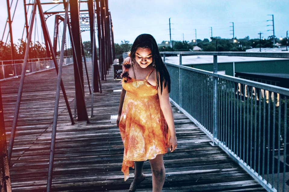 Dance, Orange, Dress