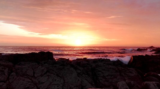 Isla negra, Chile, Sun