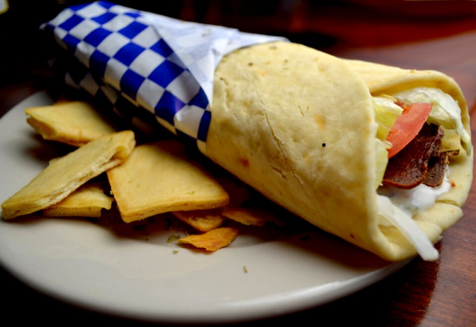 Gyro food restaurant