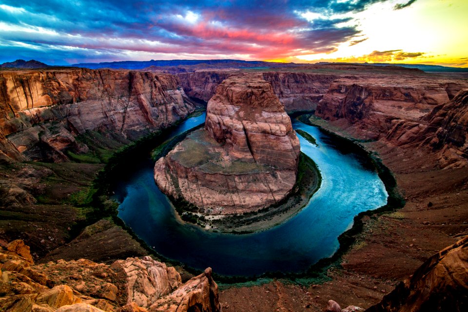 Horseshoe bend, Page, United states