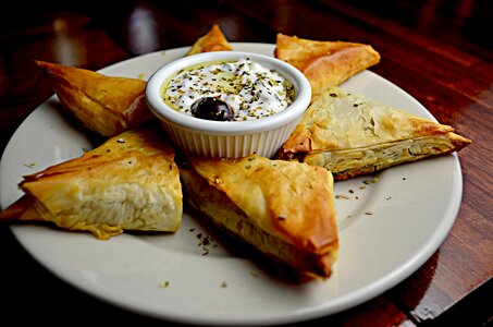 Cuisine filo baked