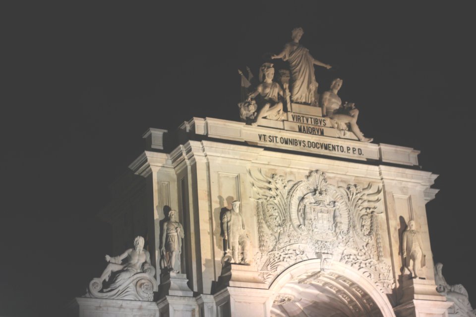 Building, Old, Statue