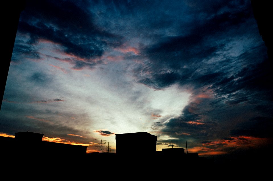 Singapore, Clouds, Hdb