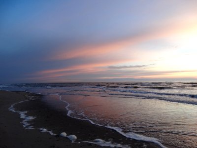 Paal 15, De koog, Sunset