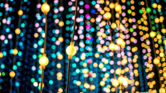 Mediacityuk, Salford, Colorful lights
