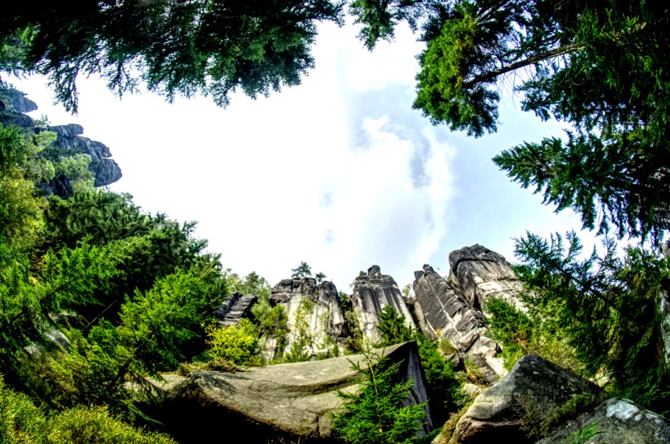 Teplick  sk ly  teplice rocks , Teplice nad metuj , Czech republic