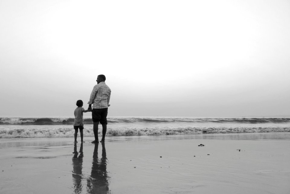 India, Juhu beach, Mumbai photo