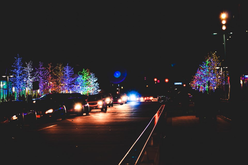 Cars, Christmas, Sky photo