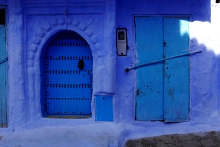 Chefchaouen, Morocco, Door photo