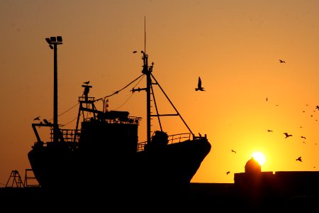 Essaouira, Morocco, Sunset