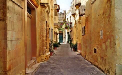 Malta lane valletta photo