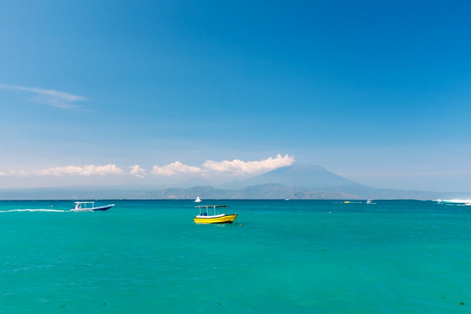Lanbogan Island, Sky, Boat