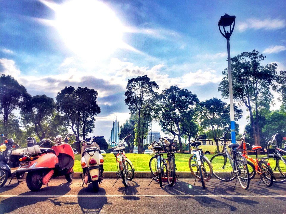 Bicycle, Nice weather