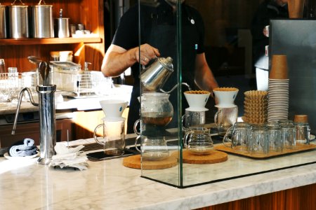 Blue bottle coffee, San francisco, United states photo