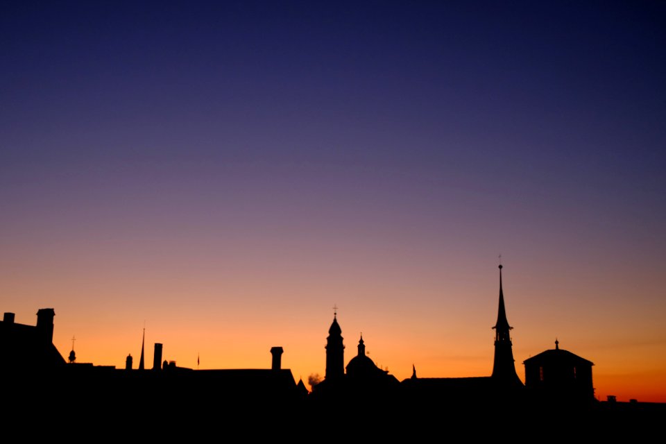 Skyline, Morning, City