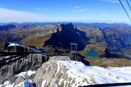 Titlis mountain station, Engelberg, Switzerl photo