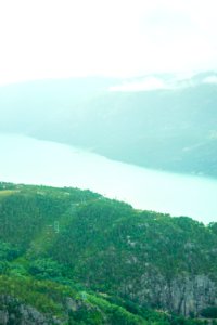Lysefjorden, Norway, Green