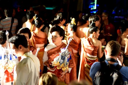 Chiang mai, Thailand, Loi krathong photo