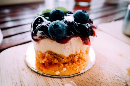 Cheese cake, Blueberry photo