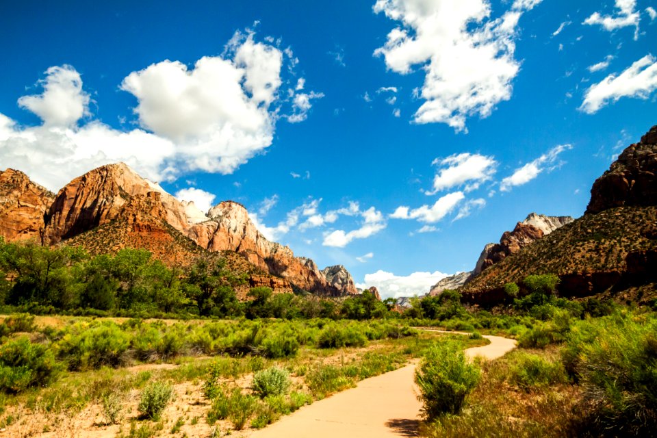 Zion national park, United states, Scape