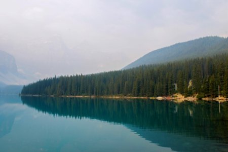 Moraine lake, Canada, Mountains